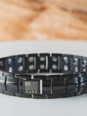 Mens Titanium Magnetic Bracelet